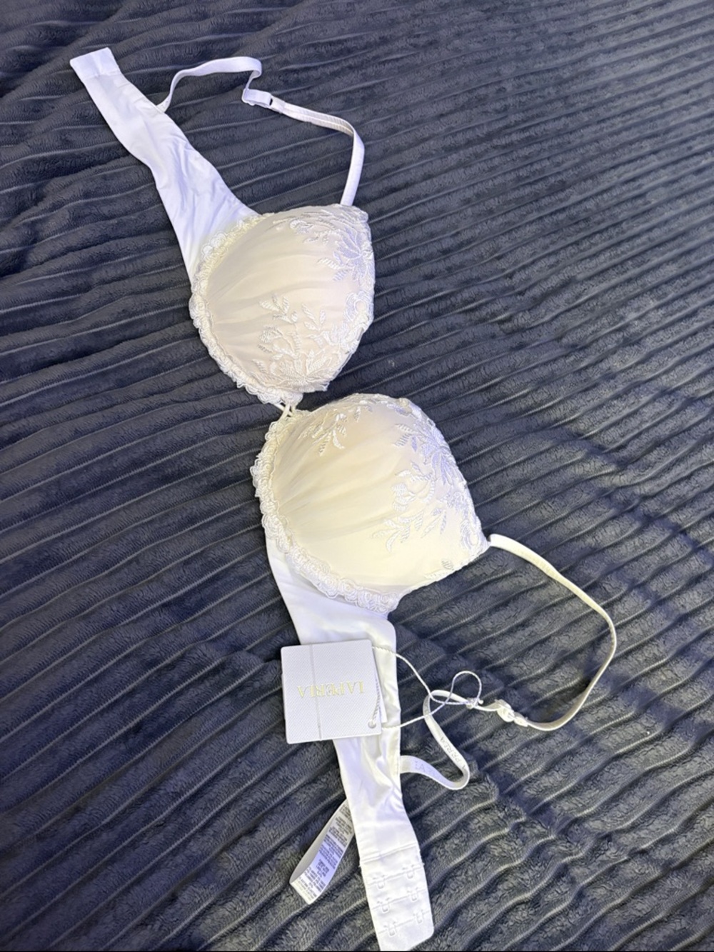 La Perla Ivory Lace Push-Up Bra